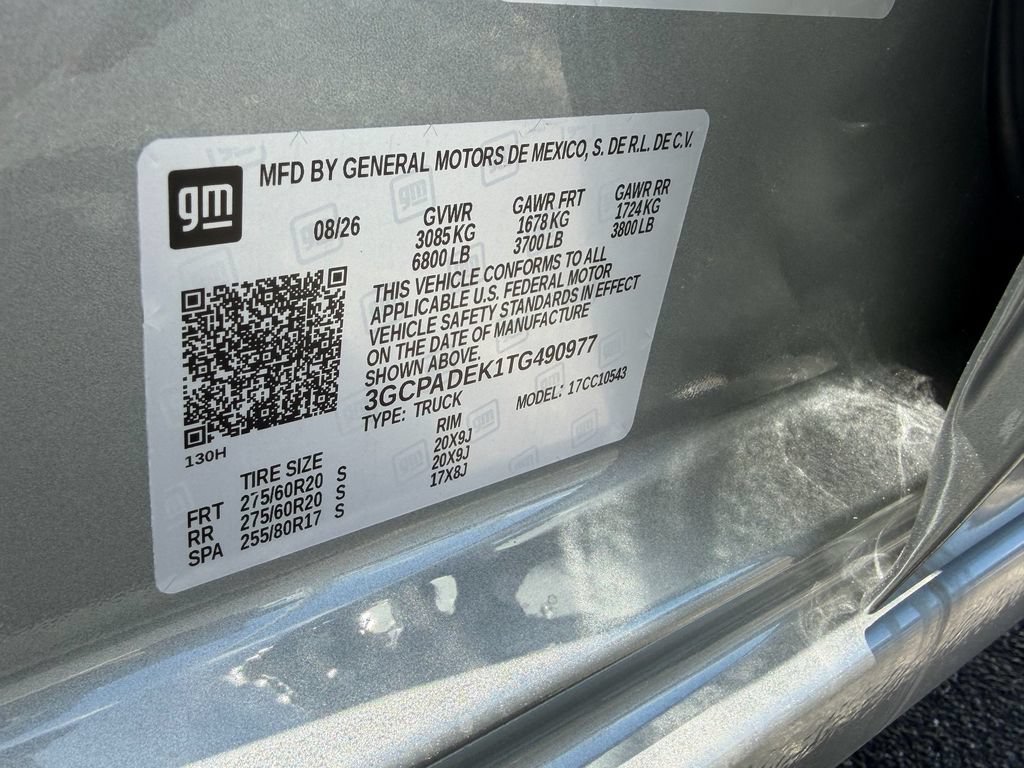 New 2026 Chevrolet Silverado 1500 RST RWD image 16