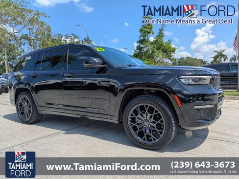 Used 2025 Jeep Grand Cherokee L Summit w/ Obsidian Package AWD/4WD image 1