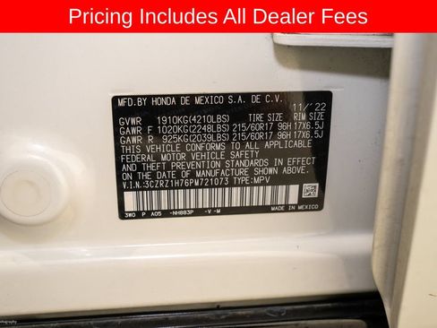 Used 2023 Honda HR-V EX-L image 20