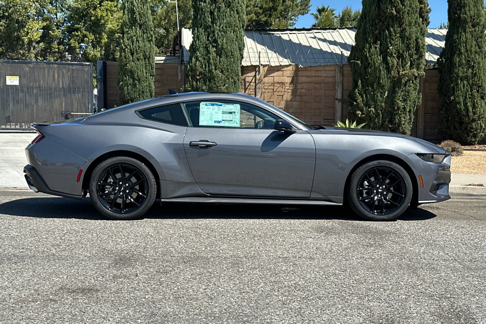 New 2026 Ford Mustang Coupe w/ Mustang Nite Pony Package RWD image 3