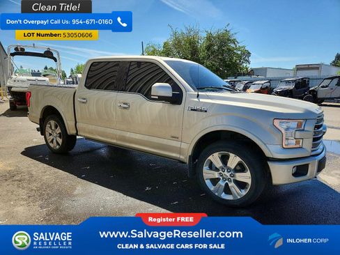 Used 2017 Ford F150 Limited AWD/4WD image 5