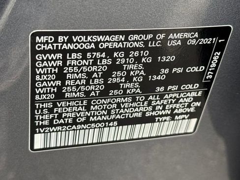 Used 2022 Volkswagen Atlas SE FWD image 30