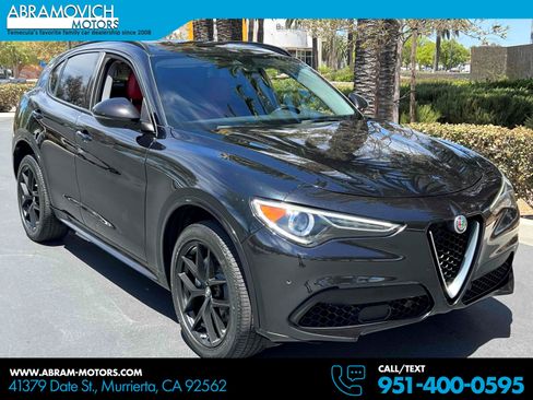 Used 2021 Alfa Romeo Stelvio Sprint w/ Nero Edizione RWD image 1