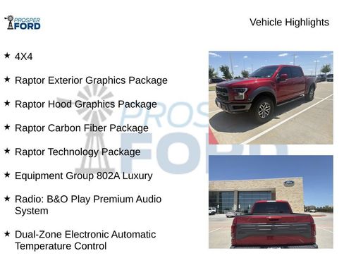 Used 2018 Ford F150 Raptor w/ Equipment Group 802A Luxury AWD/4WD image 5