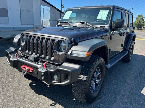 Used 2019 Jeep Wrangler Unlimited Rubicon w/ LED Lighting Group AWD/4WD image 1