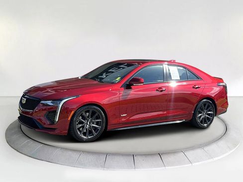 Certified 2023 Cadillac CT4 V w/ Navigation Package image 1