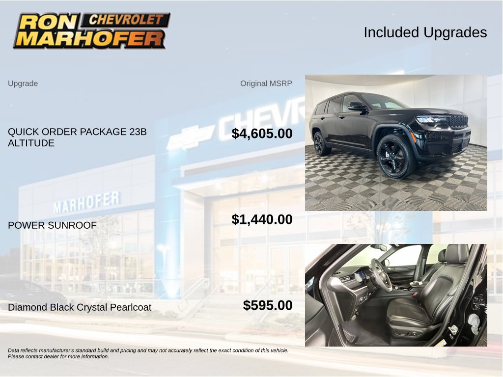 Used 2023 Jeep Grand Cherokee L Laredo AWD/4WD image 6