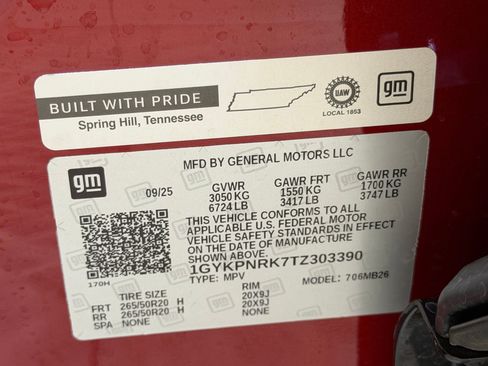New 2026 Cadillac Lyriq Luxury w/ LPO, Floor Liner Package RWD image 53