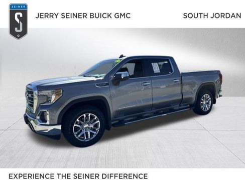 Used 2019 GMC Sierra 1500 SLT w/ Driver Alert Package I AWD/4WD image 1