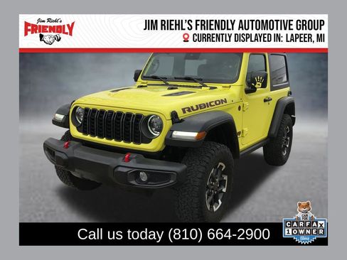 Certified 2024 Jeep Wrangler Rubicon w/ Technology Group AWD/4WD image 1