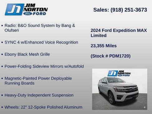 Used 2024 Ford Expedition Max Limited AWD/4WD image 14