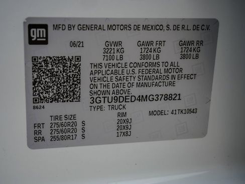 Used 2021 GMC Sierra 1500 SLT image 36