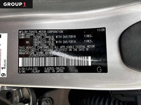Certified 2024 Lexus GX 550 AWD/4WD image 34