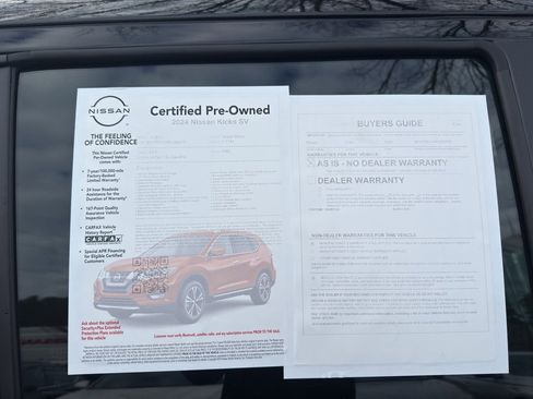 New 2024 Nissan Kicks SV w/ Interior Electronics Package image 12