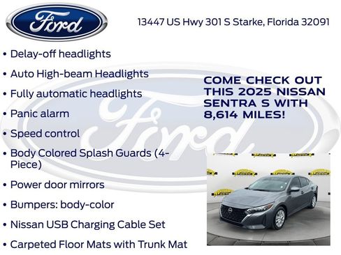 Used 2025 Nissan Sentra S FWD image 30