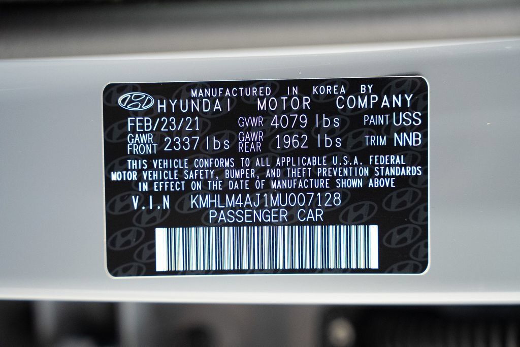 Used 2021 Hyundai Elantra Blue FWD image 39