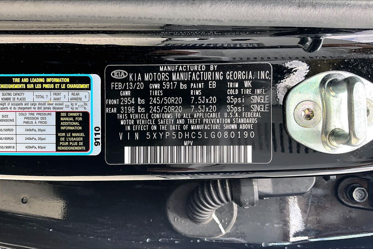 Used 2020 Kia Telluride SX w/ SX Prestige Package AWD/4WD image 33