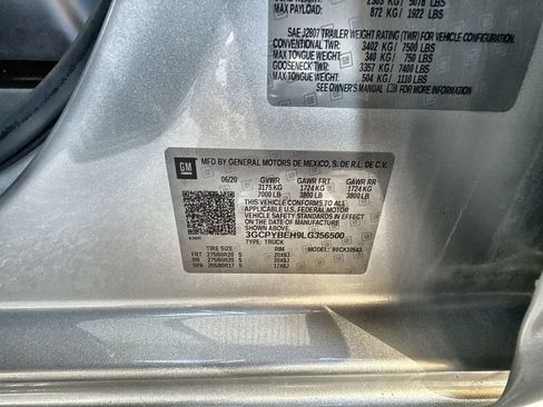 Certified 2020 Chevrolet Silverado 1500 Custom w/ Custom Value Package image 31