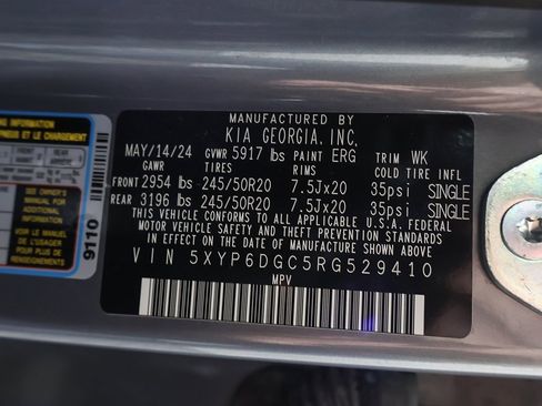 Used 2024 Kia Telluride S w/ S Sunroof Package image 57