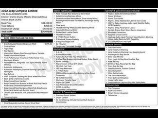 Used 2022 Jeep Compass Limited AWD/4WD video 2