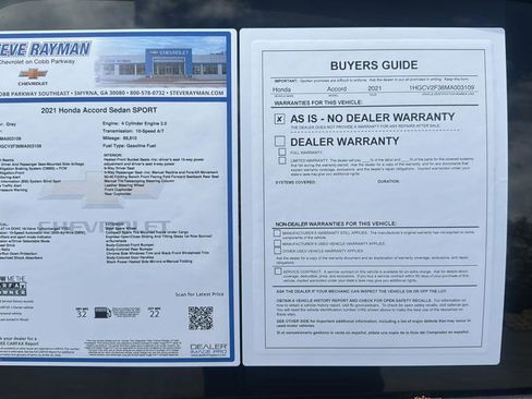 Used 2021 Honda Accord Sport image 24