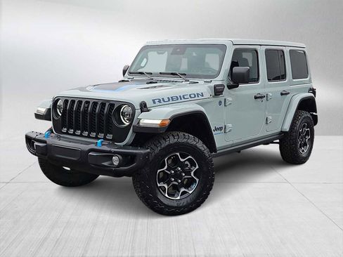 Used 2023 Jeep Wrangler Unlimited Rubicon 4xe w/ Steel Bumper Group image 2
