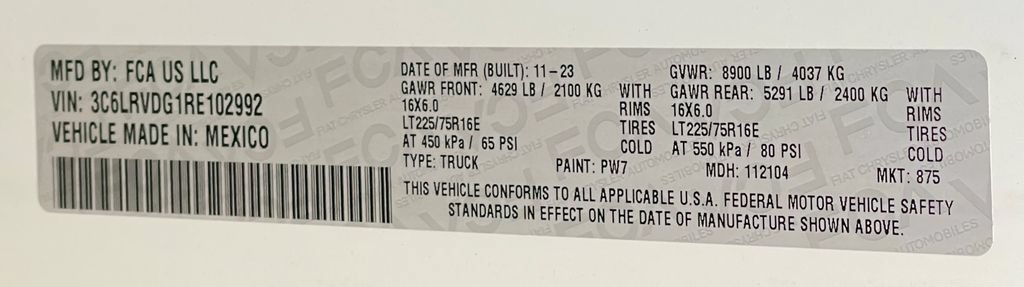 New 2024 RAM ProMaster 2500 w/ Safety Group FWD image 44
