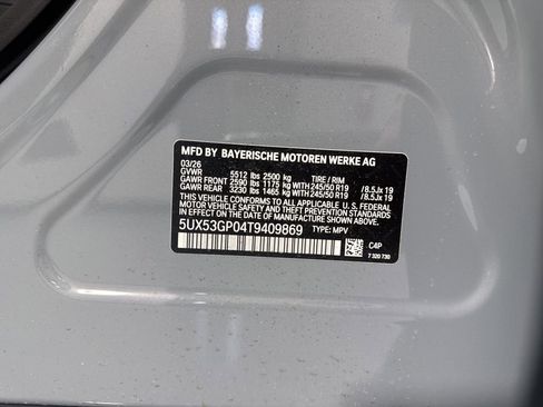 New 2026 BMW X3 xDrive30 w/ M Sport Package image 11