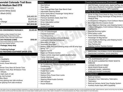 New 2026 Chevrolet Colorado Trail Boss image 4