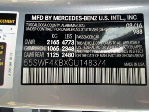 Used 2016 Mercedes-Benz C 300 4MATIC Sedan image 25