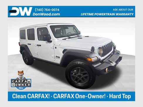 Used 2025 Jeep Wrangler Unlimited Sport AWD/4WD image 1