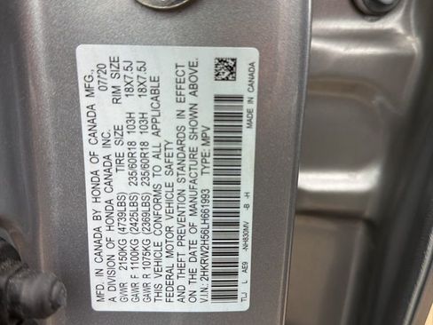 Used 2020 Honda CR-V EX image 9