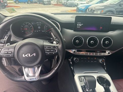 Used 2023 Kia Stinger GT2 w/ Red Interior Color Package RWD image 21