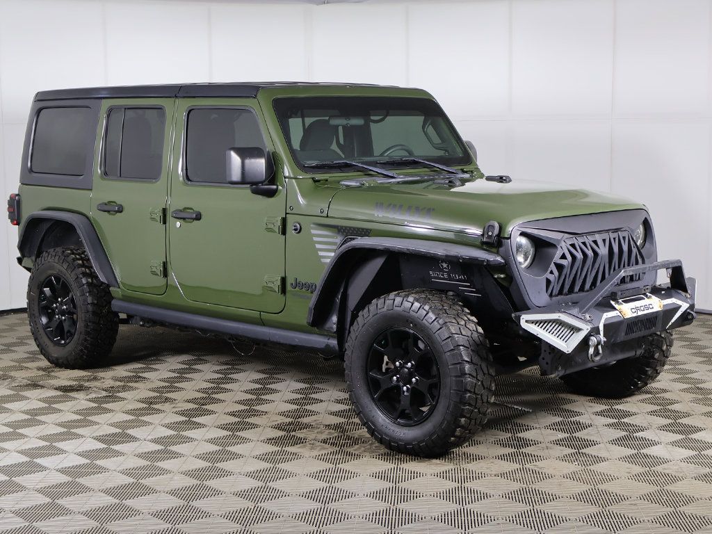 Used 2021 Jeep Wrangler Unlimited Sport AWD/4WD image 35
