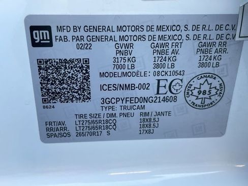 Used 2022 Chevrolet Silverado 1500 LT Trail Boss w/ Bed Protection Package image 30