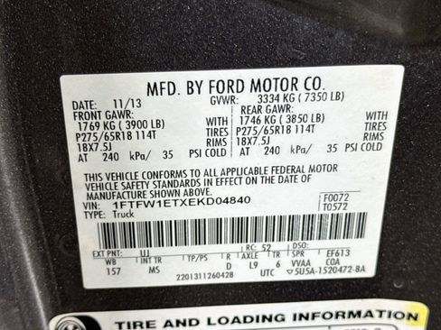 Used 2014 Ford F150 XLT w/ Equipment Group 302A Luxury AWD/4WD image 27