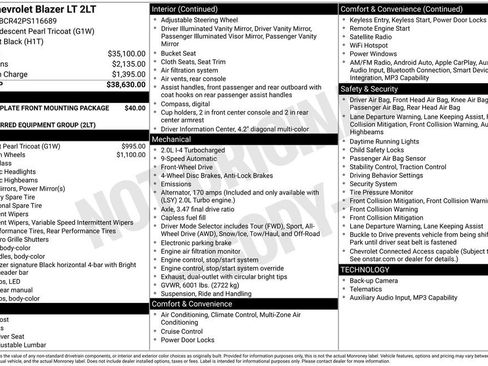 Used 2023 Chevrolet Blazer LT image 5