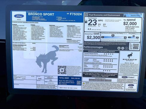 New 2025 Ford Bronco Sport Badlands w/ Badlands Tech Package image 21