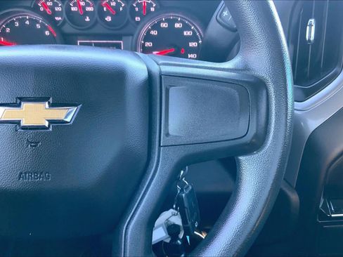 Used 2022 Chevrolet Silverado 1500 Custom w/ LPO, Dark Essentials Package RWD image 23