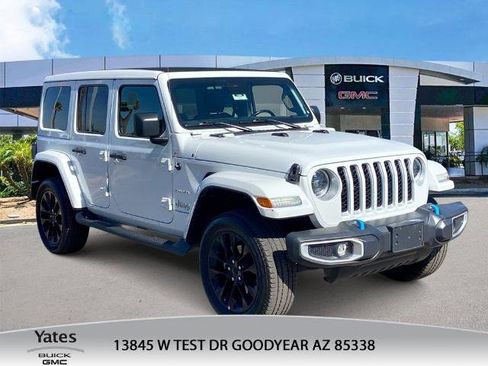 Used 2023 Jeep Wrangler Unlimited Sahara w/ Cold Weather Group image 1