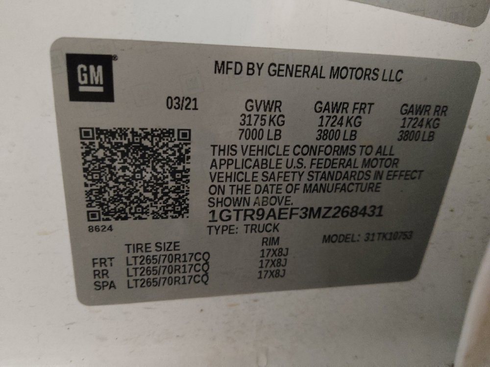 Used 2021 GMC Sierra 1500 4x4 Double Cab w/ Sierra Value Package image 33