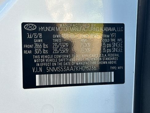 Used 2019 Hyundai Santa Fe FWD image 29