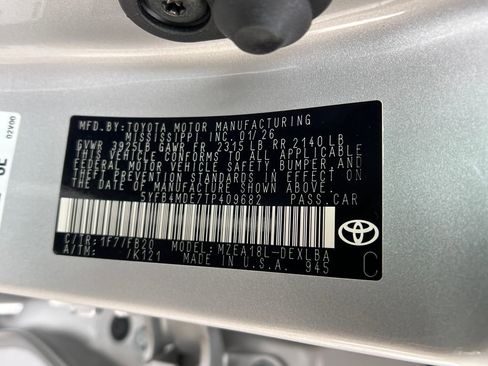 New 2026 Toyota Corolla LE image 25