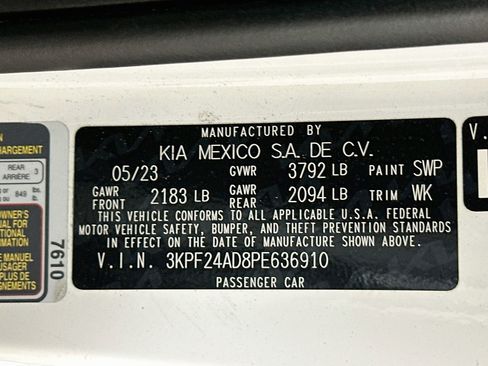 Used 2023 Kia Forte LXS FWD image 12