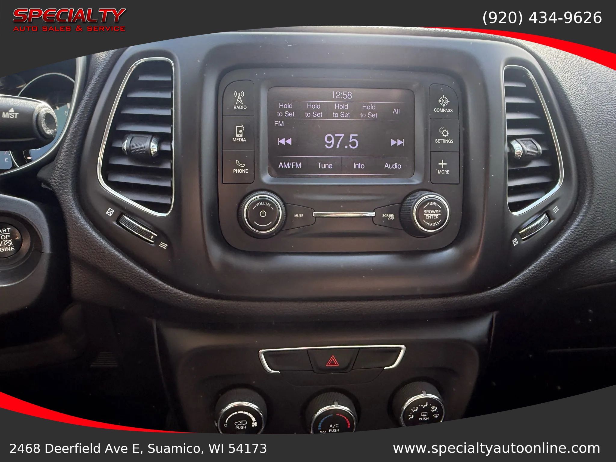 Used 2018 Jeep Compass Sport w/ Cold Weather Group AWD/4WD image 23