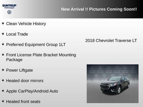 Used 2018 Chevrolet Traverse LT AWD/4WD image 5