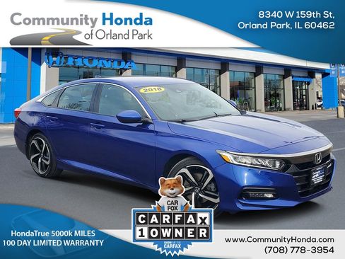 Certified 2018 Honda Accord Sport image 1
