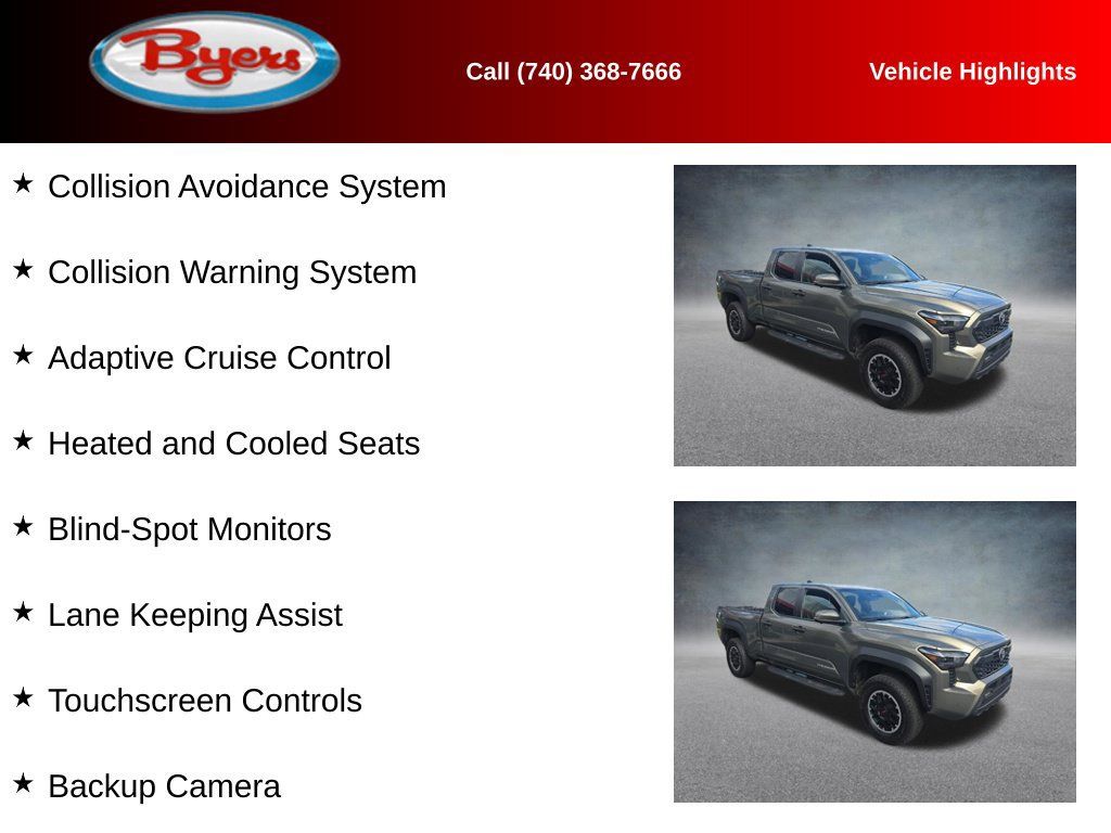 Used 2024 Toyota Tacoma TRD Off-Road w/ TRD Off Road Premium Package AWD/4WD image 13