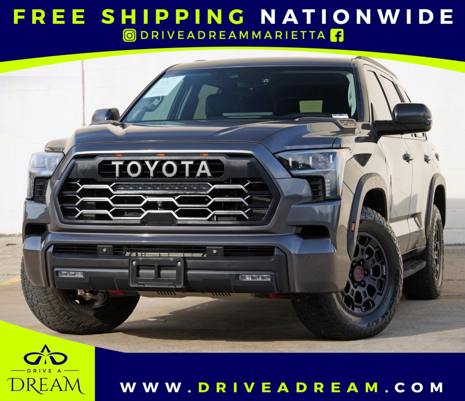 Used 2023 Toyota Sequoia TRD Pro AWD/4WD image 1