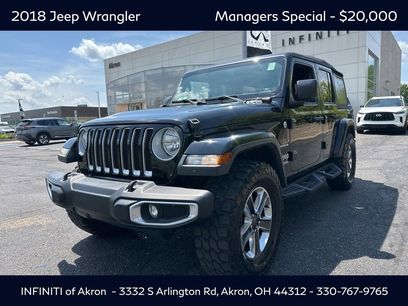 Used 2018 Jeep Wrangler Unlimited Sahara